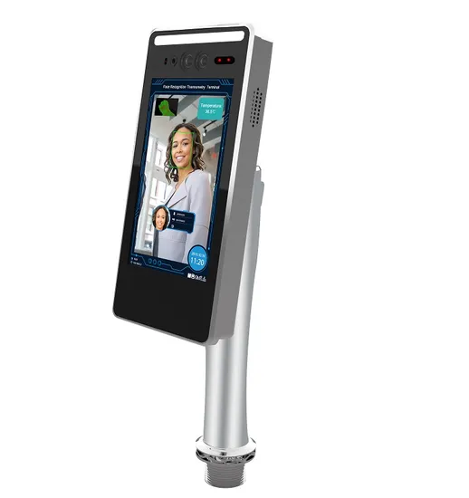 Face Recognition System with Automatic Temperature Measurement, Mask Facial Recognition Access Control Terminal Support Spanish, French, Japanese Language etc.