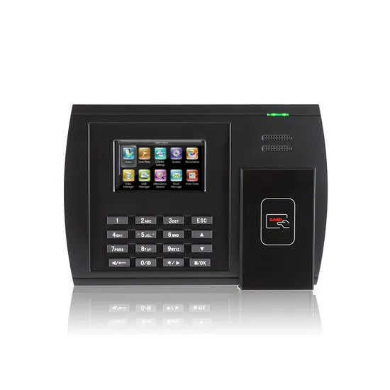 2.8 Inch Punch Card RFID Card Reader Time and Attendance Terminal