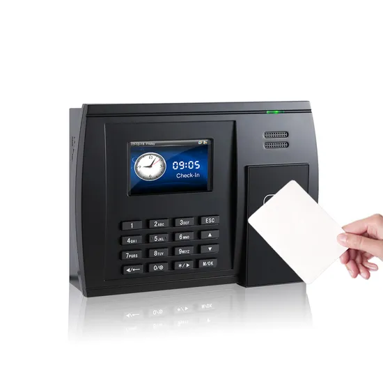 125kHz RFID Card Reader Time Attendance System S550 with Big Card Capacity
