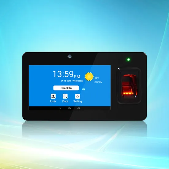 Android System Fingerprint Time Attendance Device with SMS Function