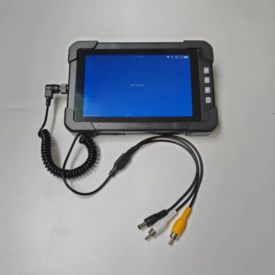 Portable 4K 7inch Touch Screen Ahd/CVBS Compatible CCTV Security Test Monitor