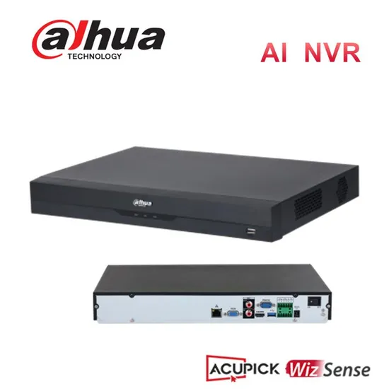 Dahua 8/16/32 Channels 1u 2HDD Wizsense Network Video Recorder Ai NVR NVR5208-Ei