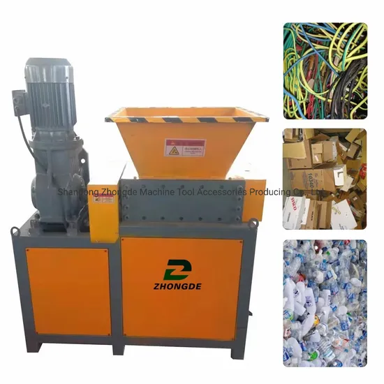 Manufacturers Produce Small Plastic Shredder Plastic Shredder