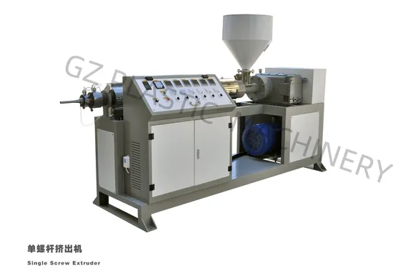 PP/PE/PVC/PA Plastic Single Screw Extruder