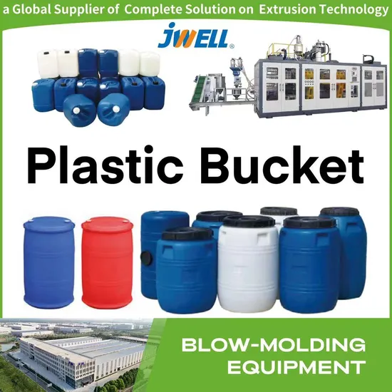 Jwell Mini Automatic Blow Molding Machine for Jerrry Can, Plastic Bucket, Palstic Barrels, 15-30L Plastic Jerrycans and Chemical Packaging Bottles