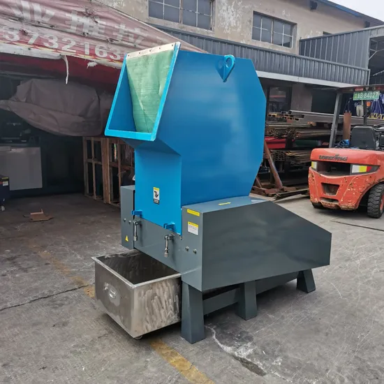 Waste Recycling Styrofoam Scrap Bottle PVC for Film Plastic Double Casing Crusher