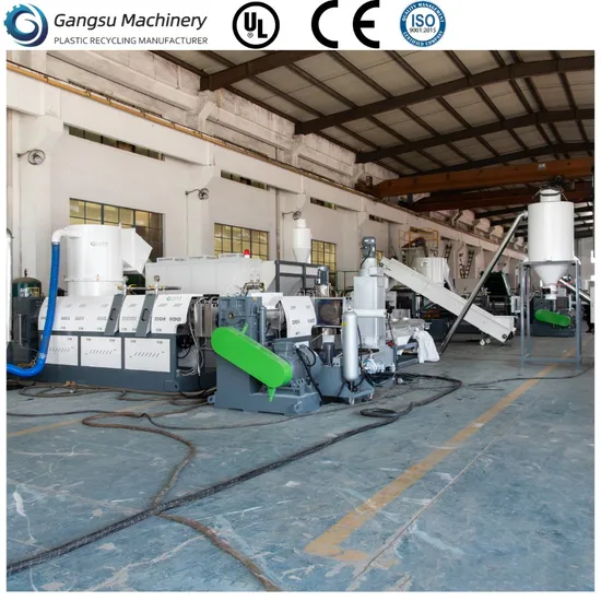 Automatic Granulator PP PE Hard Film Granulation Production Line for Plastic Recycling Regeneration Machine Plastic Pelletizing Machine