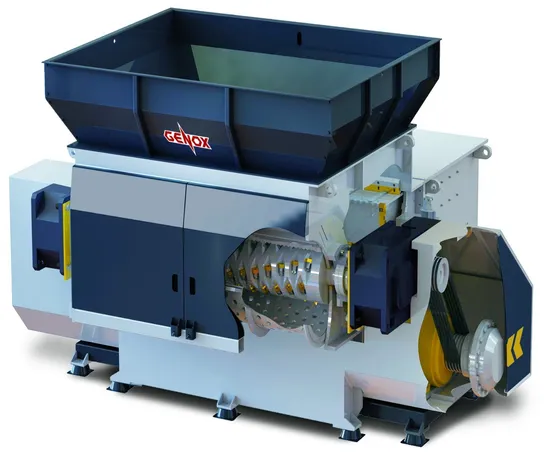 China Long Life Environmental Protection Crusher Grinder Crushing Plastic Waste Recycling Machine
