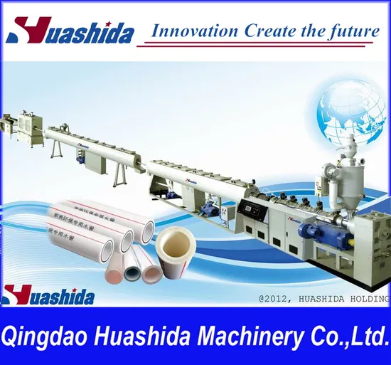 Solid Pipe Extrusion Line PPR Pipe Extrusion Line