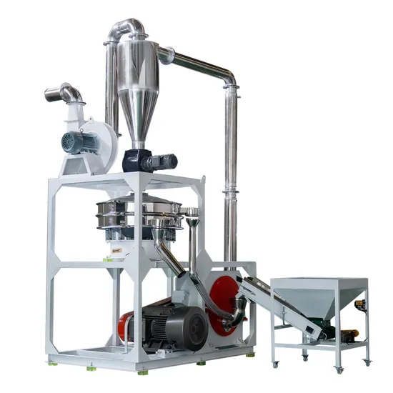 Shxr Series Power Saved PVC Pulverizer Grinding Powder Miller Machine with Cooling System