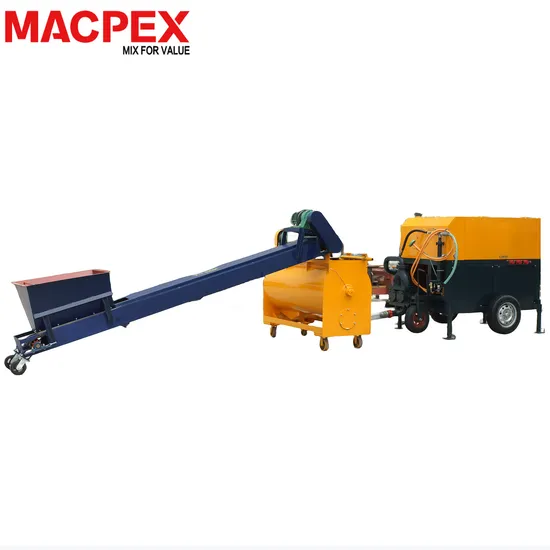 Lightweight Cellular Concrete Foam Pump Mixing Machine for Tunnel Filling