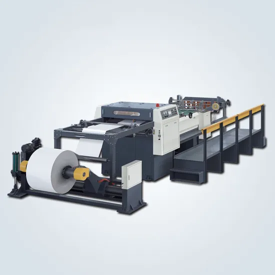 High Speed Paper and Plastic Film PE PP Roll Sheet Cutting Machine