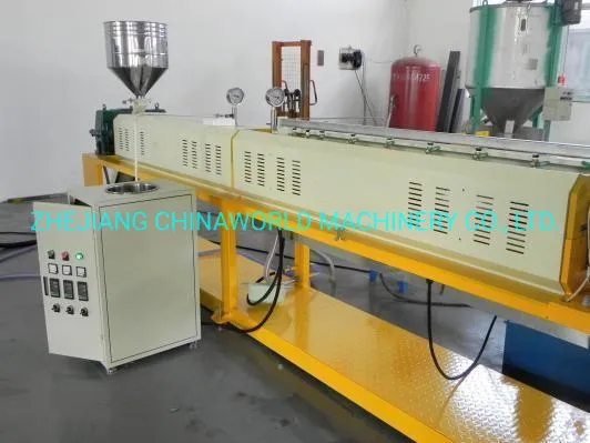 Plastic Extruder Machine Single Screw/ Net Machine for Fruit and Bottle