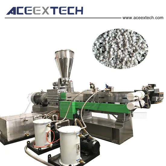 Twin Screw Pet Flakes Pelletizing Production Line
