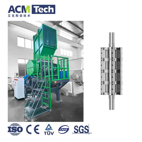 PE PP PVC Pet Waste Crushing Machine Plastic Crusher Industrial 800 Type Bottle Recycling