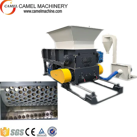 Hot Sale Plastic Lumps Scrap Metal Plastic Recycling Shredding and Crushing Machine