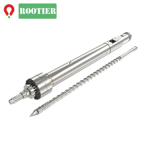 Haitian SA2000 Screw and Barrel with Ring Plunger Set for Haitian 200t Injection Machine
