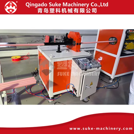 PVC Glass Fiber Plastic Reinforced Pipe Extrusion Making Machine