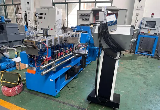 Factory Price Double Screw Extruder Biodegradable Starch Machine Plastic Extruder Pellet Line