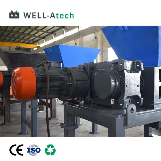 China Hot Sale Small Double Shaft Shredder Recycling Machine for Industry Use