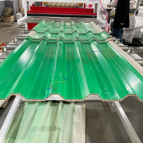 ASA PVC Twin-Wall Hollow Roofing Sheet Making Machine