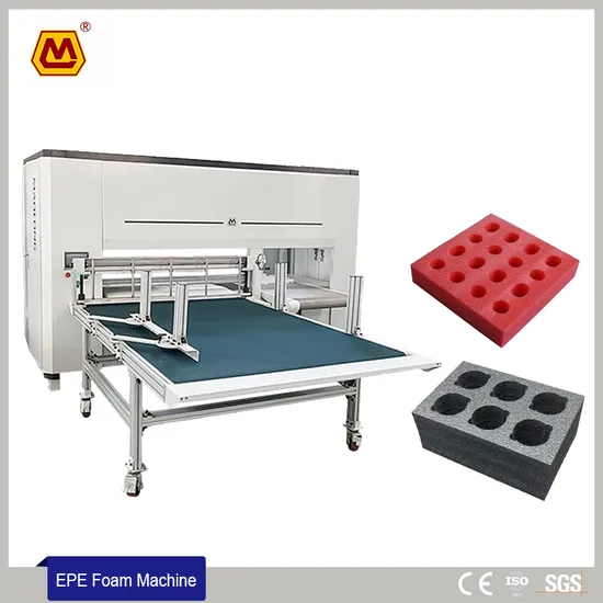 Safe Operation Automatic EPE Stamping and Waste Removal Machine