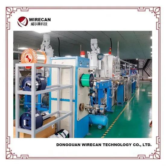 Indoor Optical Fiber Tightening Extrusion Machinery/ Tight Packed Optical Fiber Extruder