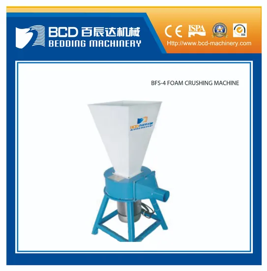 Work Efficiency 30kg/Hour Plastic Foam Chip Crusher Machine