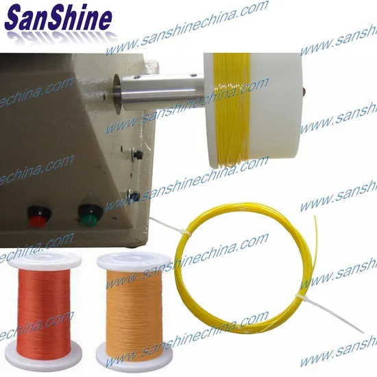 Programable Semiautomatic Plastic String Rewinding Machine