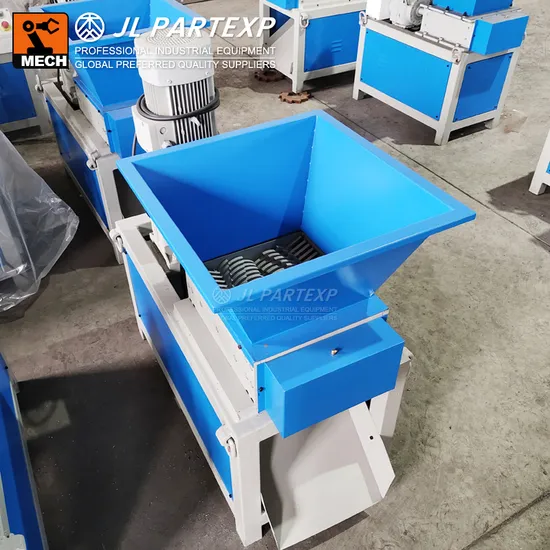 Single Shaft Industrial Organic Solid Waste Construction Wastepulverizer Crusher Lump Shredder Chipper
