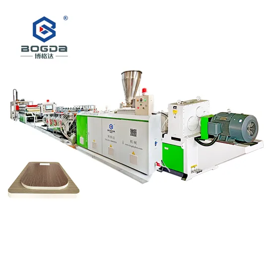 Bogda PVC Crust Foam Board Extrusion Line