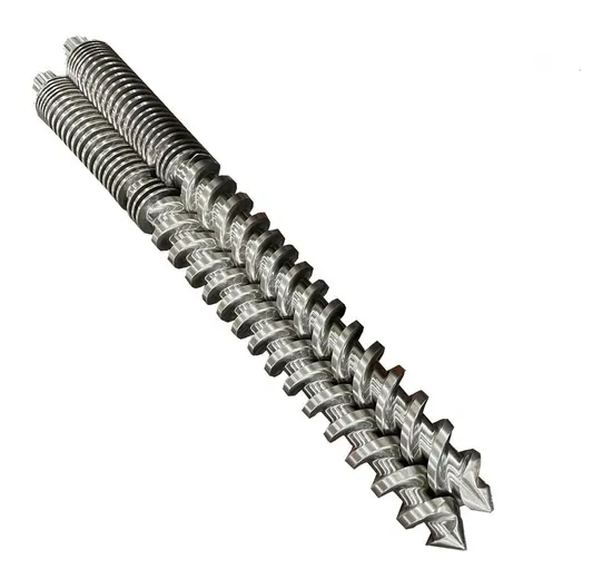 Reliable Conical Twin Screw and Barrel for Pipe Extrusion