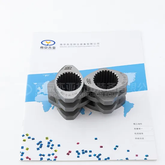 Twin Screw Extruder Spare Parts Screw Element Customized