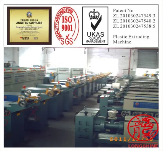 Long Shine PVC Plastic Extruder Machine