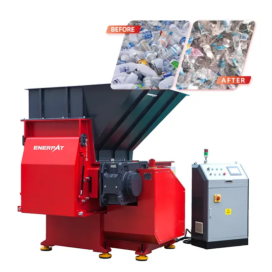Low Noise Single Shaft Waste Plastic Crusher