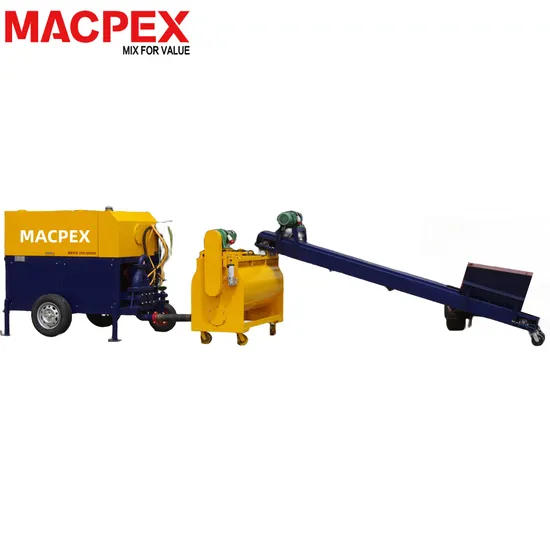 Advanced Sludge Mixer Cement Block Machine