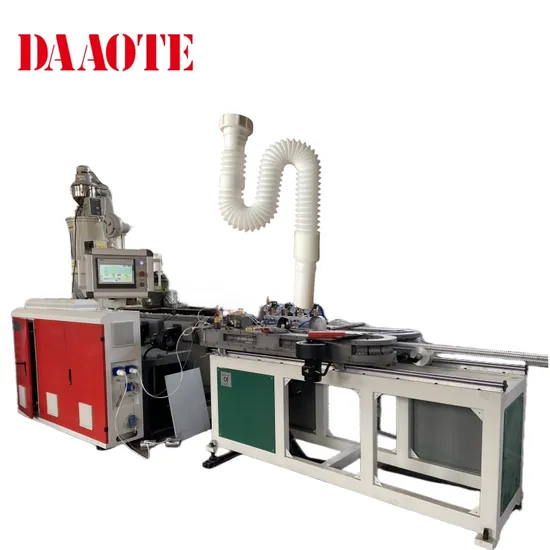 Plastic Flexible Sink Water Drain Corrugation Hose Production Line Plastic Machine