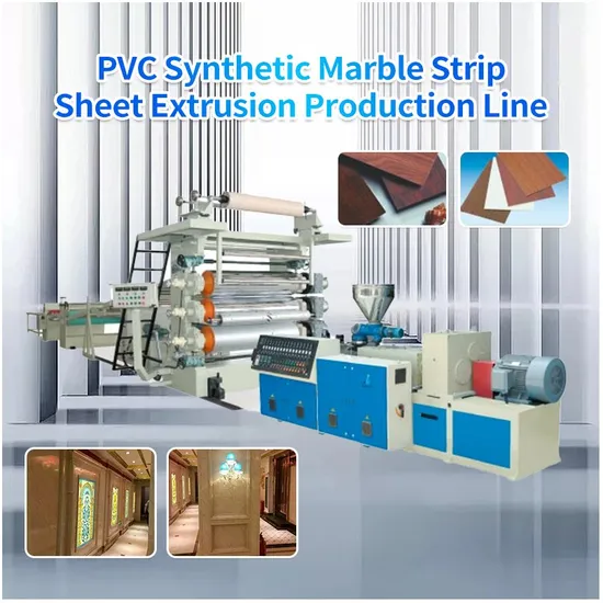 PVC Marble Board/Sheet Forming Making Machine/Extrusion Line