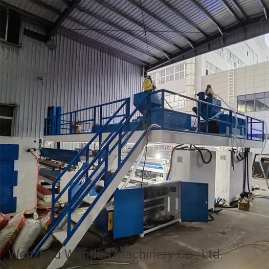 High Output Five Layers PE Air Bubble Film Roll Wrap Sheet Making Machine