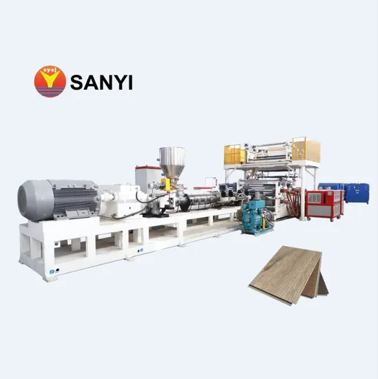 Spc Flooring Production Line 110 with Eir Technology