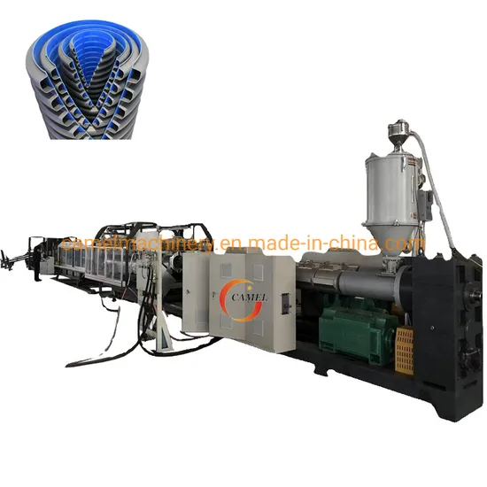 63-800mm PE HDPE PVC Corrugated Pipe Making Machine