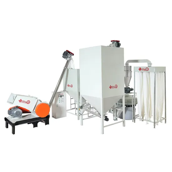 Pulverizer Grinder for PP HDPE LDPE PVC Waste Recycling Machine
