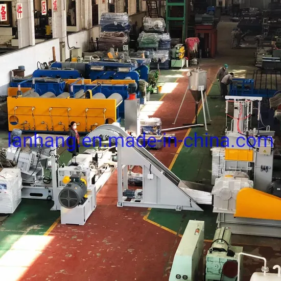 Pre180/220 Two Stage PVC Pelletizing Extruders (Planetary Extruder with Single Screw Extruder)