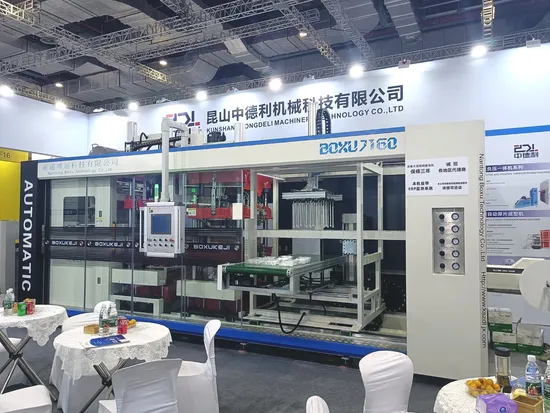 Plastic PP Cup Lid Pressure Thermoforming Making Machine