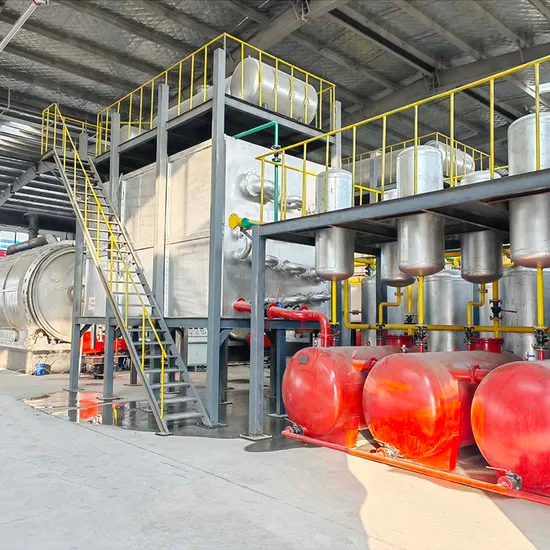 Stable Energy Recovery Recycling Plant Plastic Pyrolysis Plant