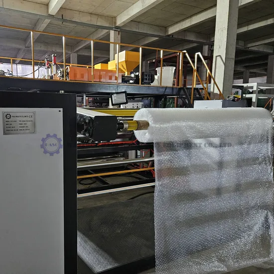 LDPE Low-Density Polyethylene Resin Buble Film Machinery