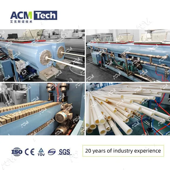 Industrial Use Water Pipe Fully Automatic Production Line PVC Pipe Extruding Machinery Water Pipe Manufacturing Machine