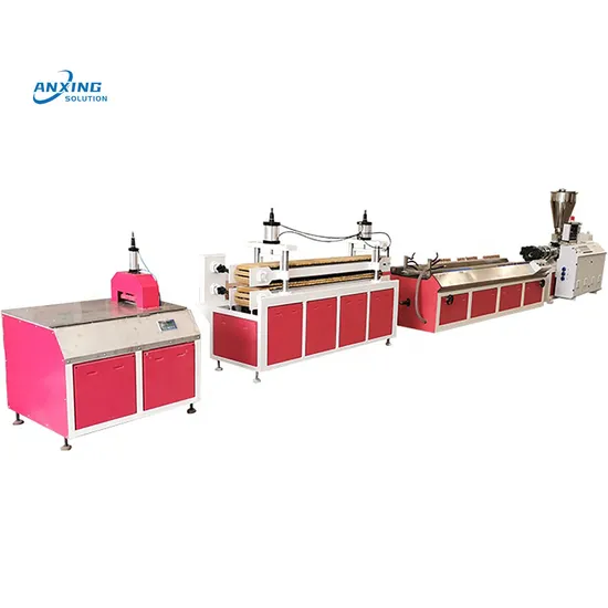 Plastic PVC Wire Duct Trunking Making Machine Extruder Production Line