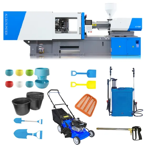 Gardening Supplies Manufacturing Machine Produces Plastic Shovel, Herbicide