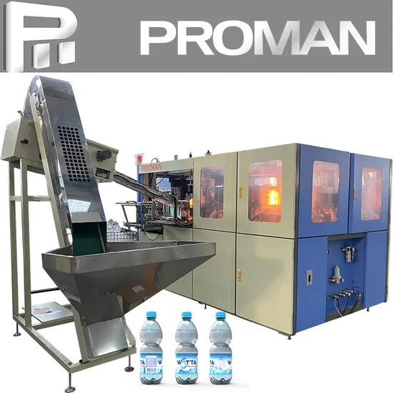 Good Quality Servo Motor 4 Cavities 6000bph Automatic Plastic Pet Bottle Blowing Machine